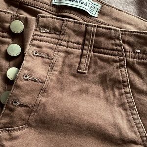 ABERCROMBIE AND FITCH HIGH-RISE SKINNY JEANS